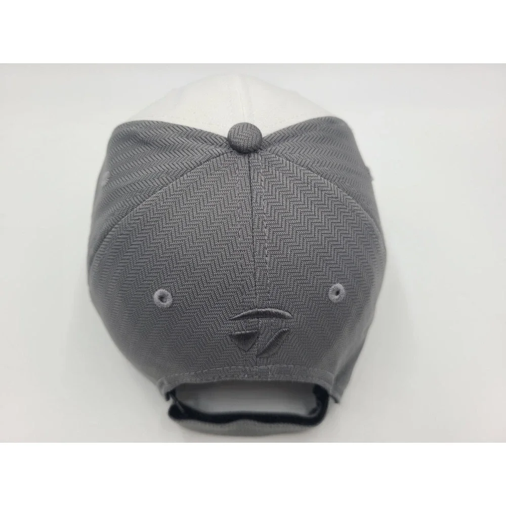 TaylorMade Golf M1 TP5 Adjustable Hat Cap Tennis Baseball Men Women White Gray
